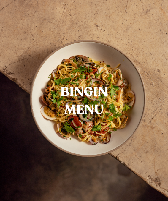 New Bingin Menu